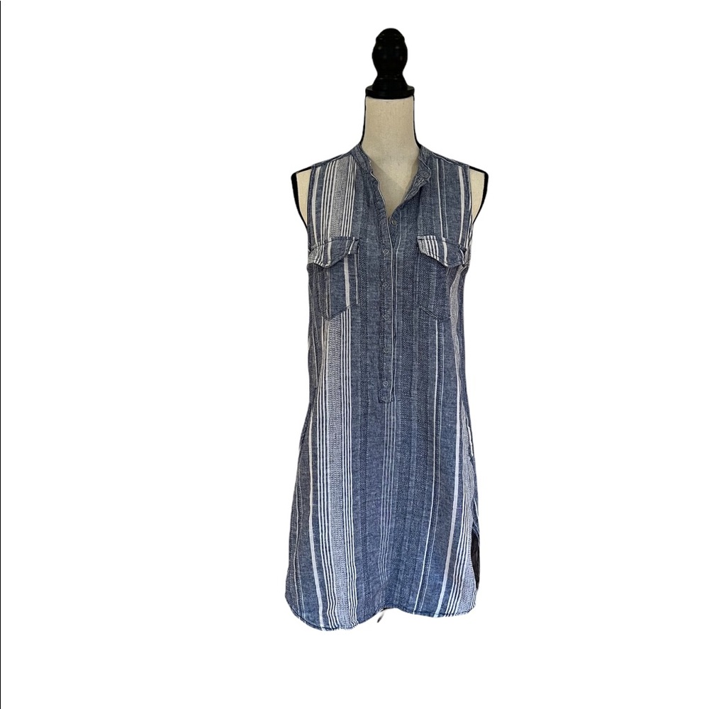 Blank NYC Denim Chambray MIDI Dress Size S
